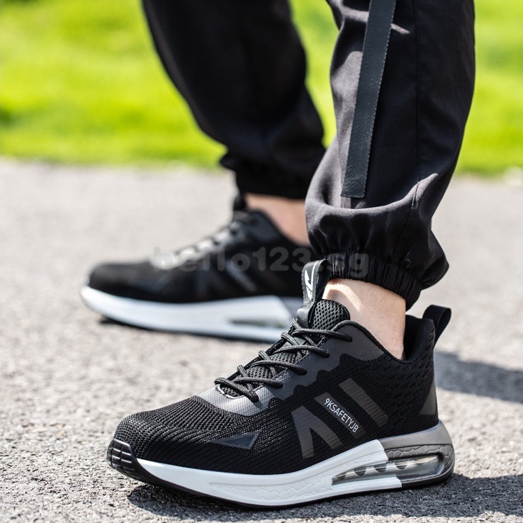 【New Arrival】Air Cushion Safety Shoes Men Women Puncture...